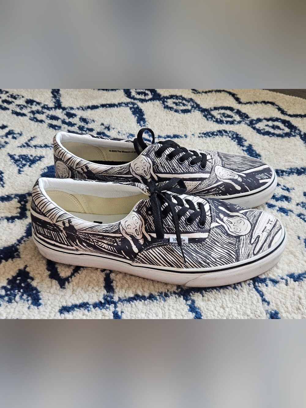 Vans X MoMA "Scream" Sneakers